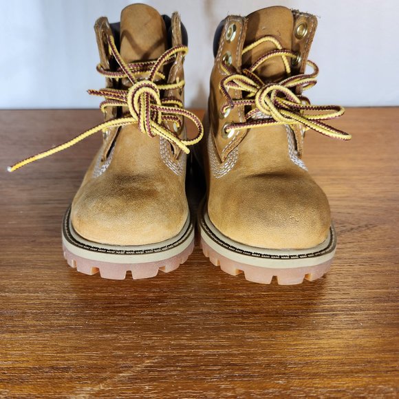 Timberland Toddler Premium Waterproof Boots Tan (7M) - Picture 3 of 14